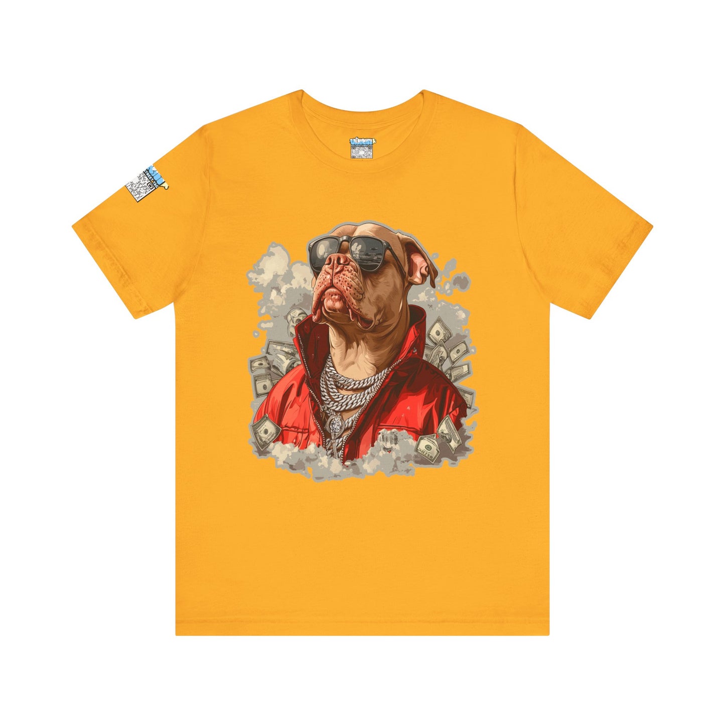 Cool Dog Swagger Tee - Stylish Pet Lover Shirt, Hip Hop Animal Art, Unisex Graphic T-Shirt, Gift for Dog Lovers, Trendy Everyday Wear