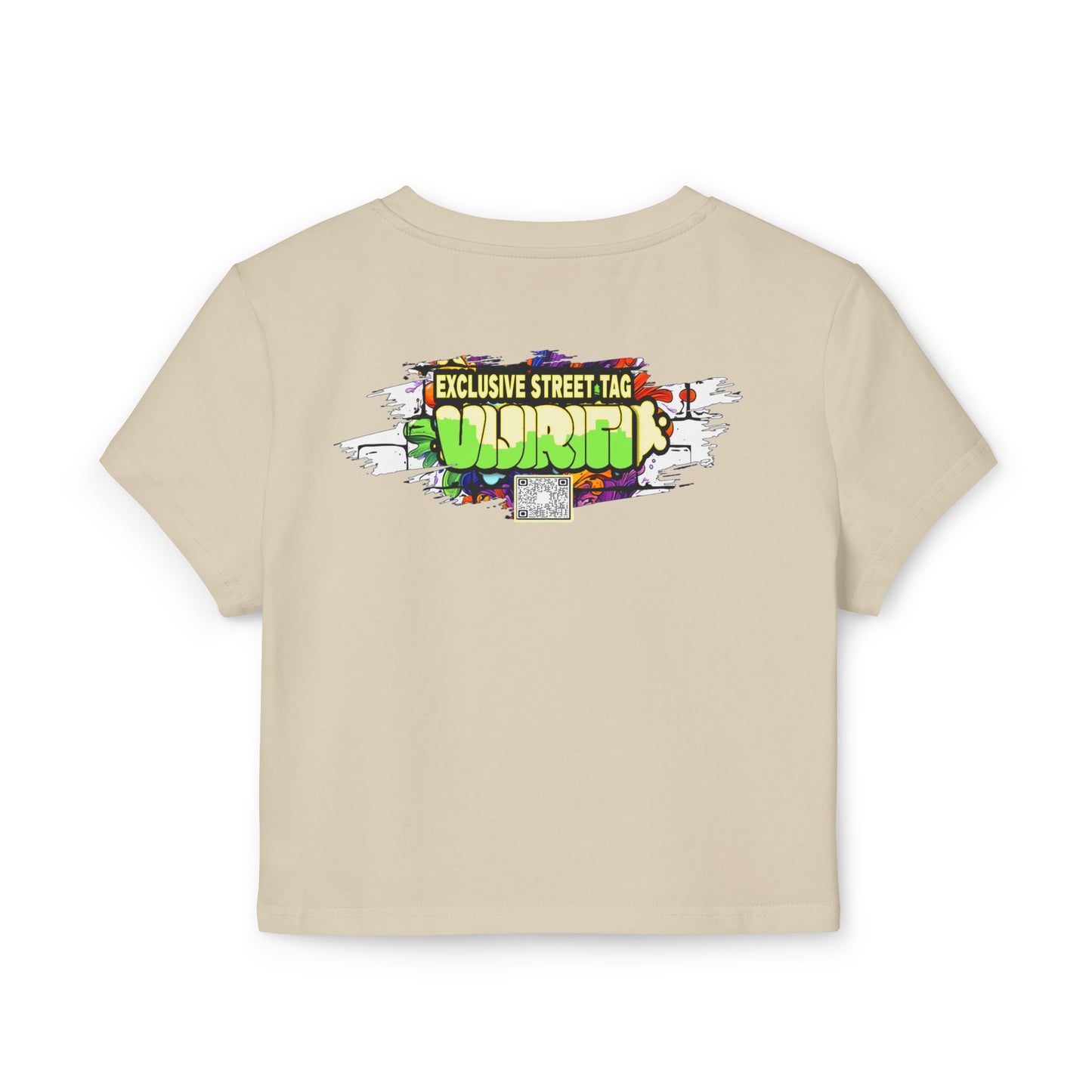 Cosmic Soul Baby Girl Women's Baby Tee | Vibrant Artistic Top, Unique Gift for Her, Bohemian Style, Festival Wear, Casual Outfit