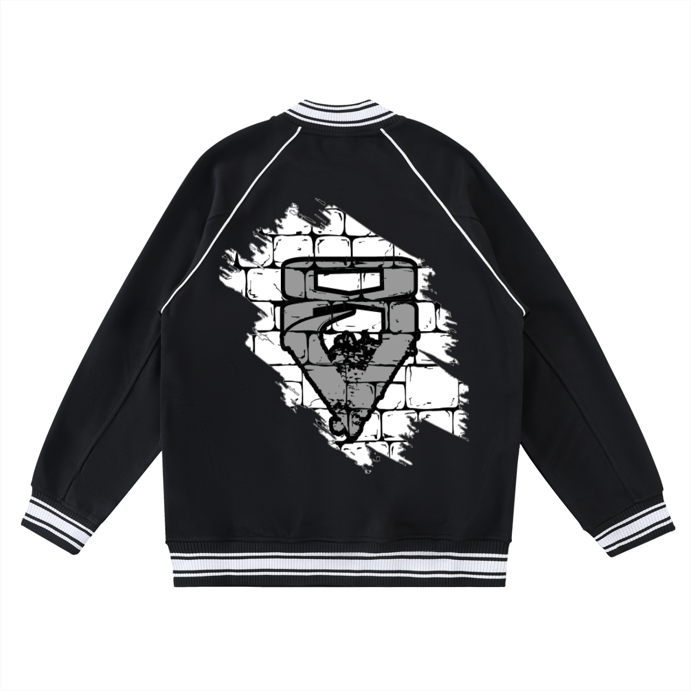 Vijiriti 8 Trim Raglan Varsity Jacket