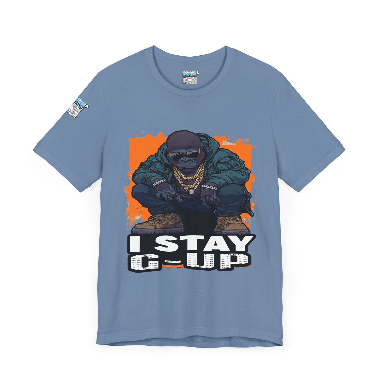 I Stay G-Up Unisex Jersey Tee, Graphic Tee, Streetwear Shirt, Urban Fashion, Casual Gift for Him/Her