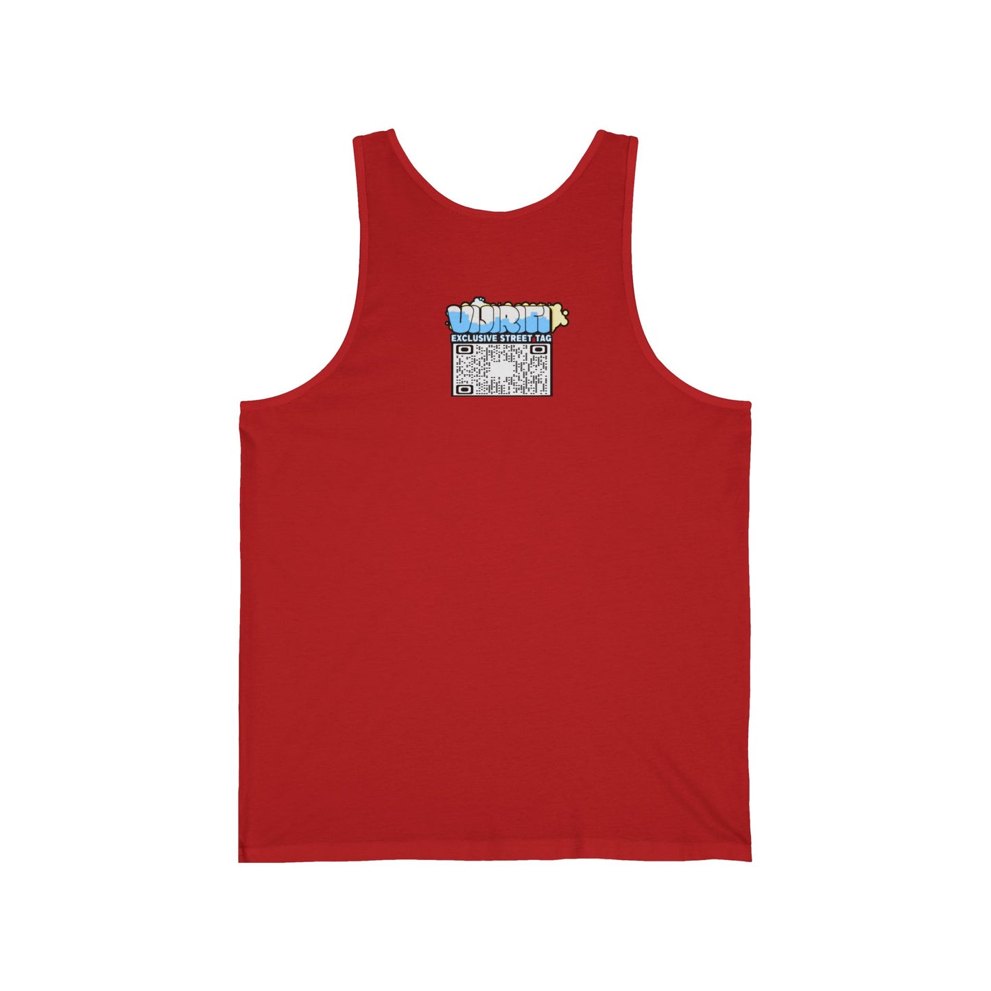 Unisex Jersey Tank Top - Urban Vibe Graphic Tee for Summer, Casual Outings & Festivals