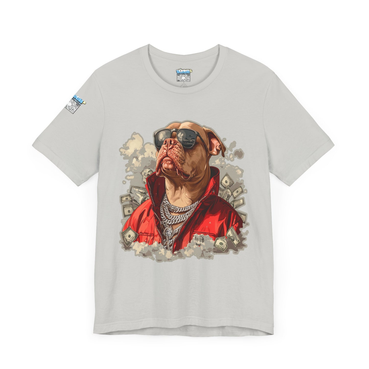 Cool Dog Swagger Tee - Stylish Pet Lover Shirt, Hip Hop Animal Art, Unisex Graphic T-Shirt, Gift for Dog Lovers, Trendy Everyday Wear