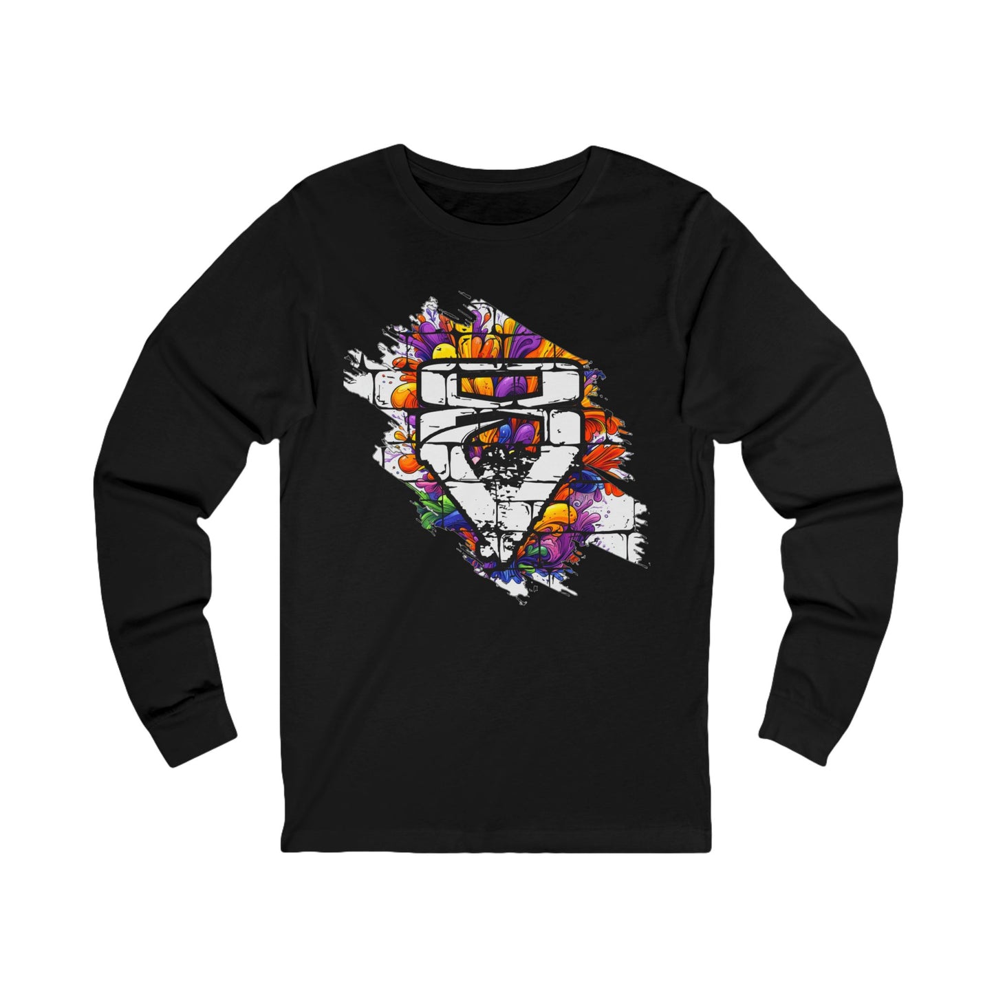 Vijiriti 8 Long Sleeve Tee for Creative Souls, Unisex Art Shirt, Trendy Jersey Top, Gift for Creatives, Statement Tee