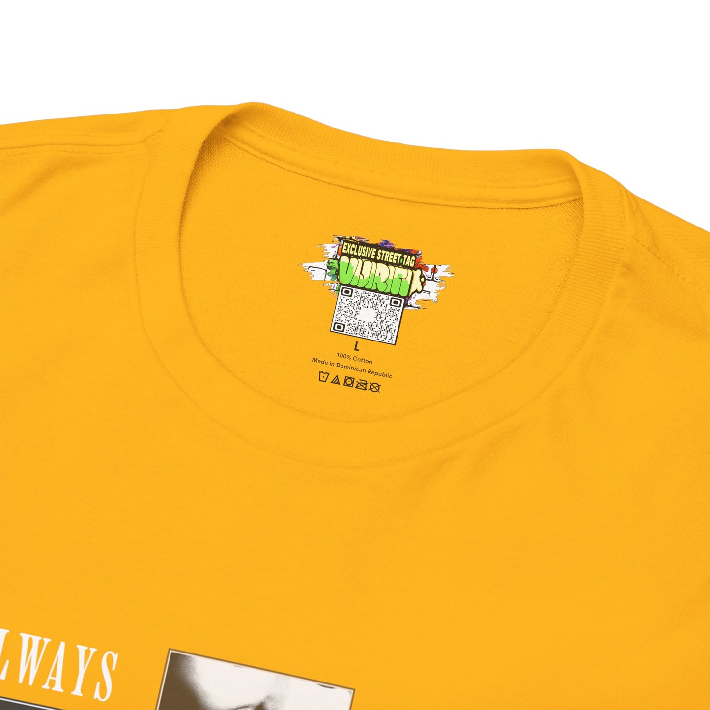 "Always Use Your Brain Graphic Unisex Heavy Cotton Tee with Unique Design, Casual Wear, Gift for Art Lovers, Festival Outfit, Statement T-Shirt