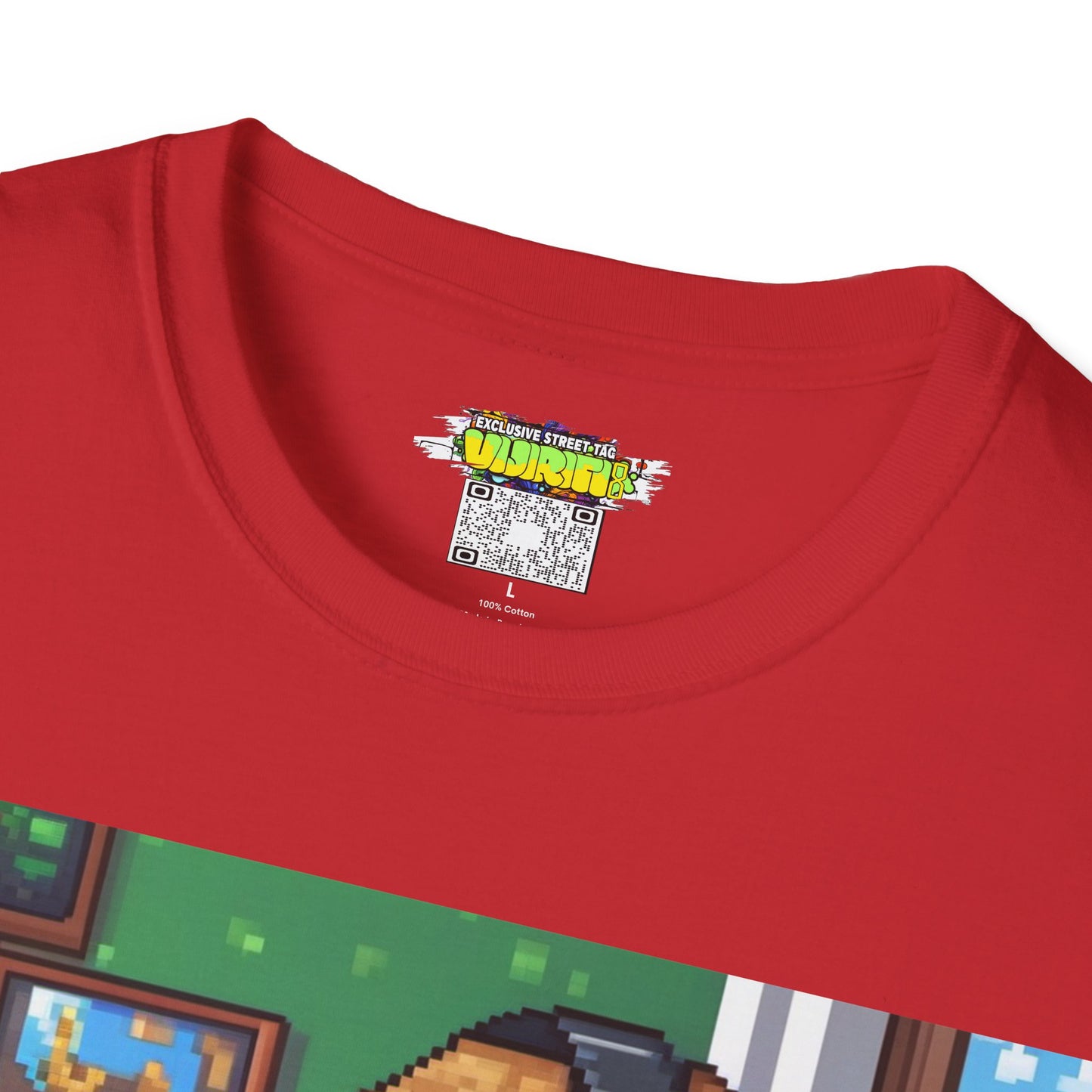 Pixel Art Girl Gamer Here T-Shirt | Vintage Video Game Shirt, Unisex Graphic Tee, Retro Gaming Apparel, Perfect for Gamers & Gift Ideas