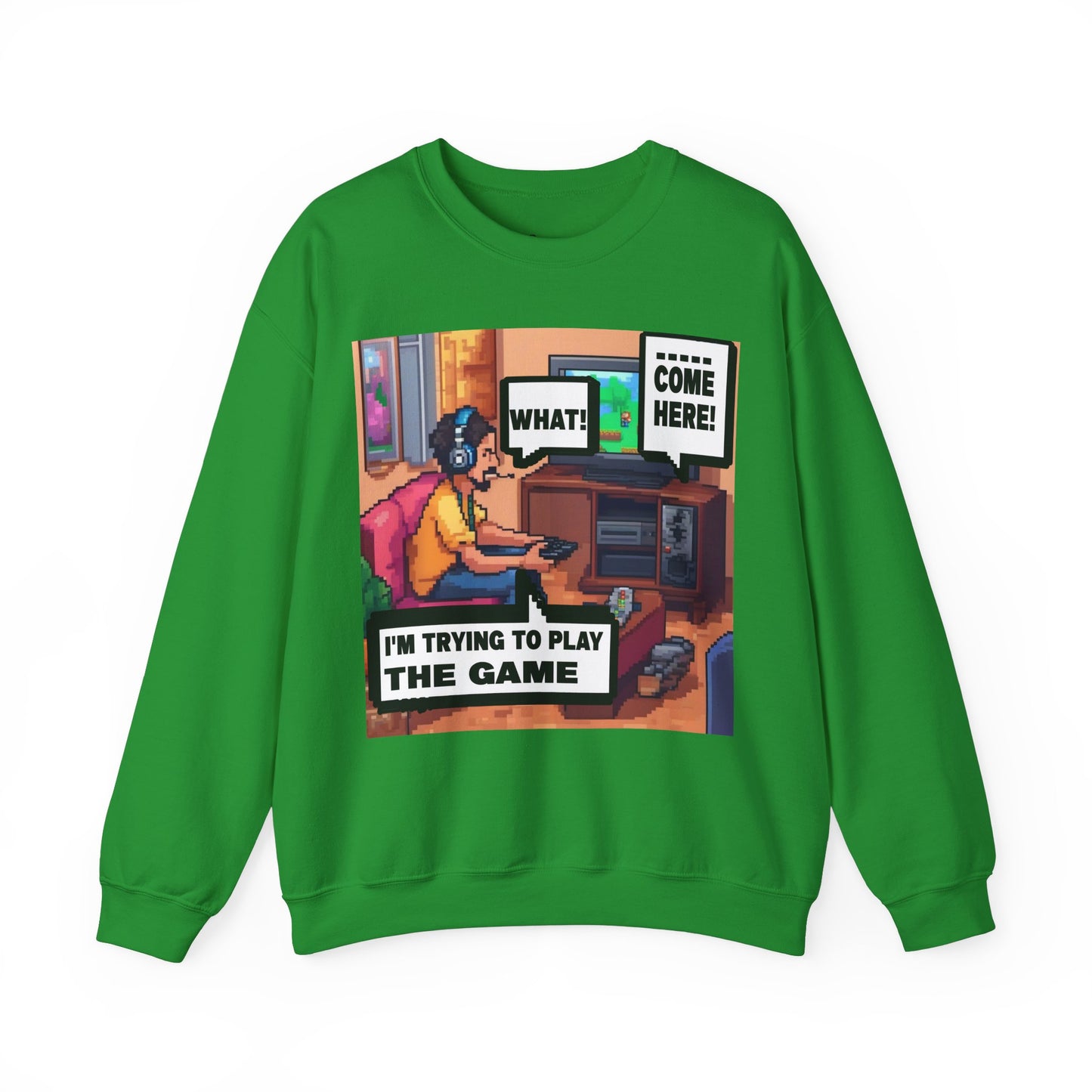 I'm trying to play the game 3 Crewneck Sweatshirt