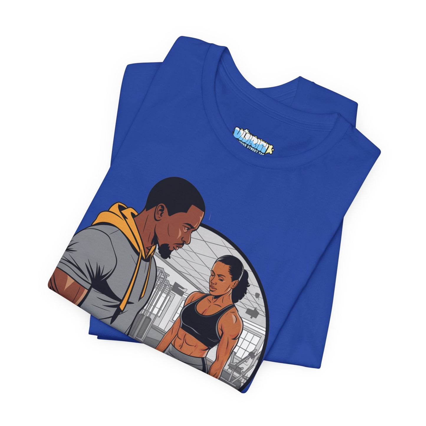 Gym Vibes Men's Jersey Tee - 'I’m a Man That Like the Girls That Be in the Gym'