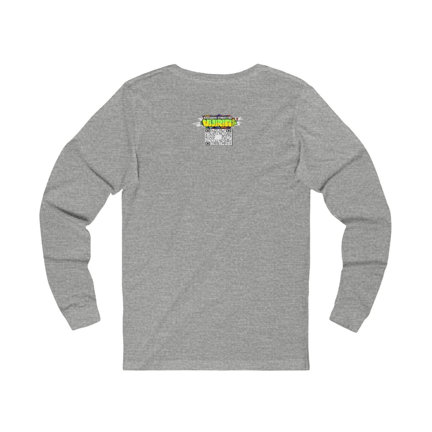 Vijiriti 8 Long Sleeve Tee for Creative Souls, Unisex Art Shirt, Trendy Jersey Top, Gift for Creatives, Statement Tee