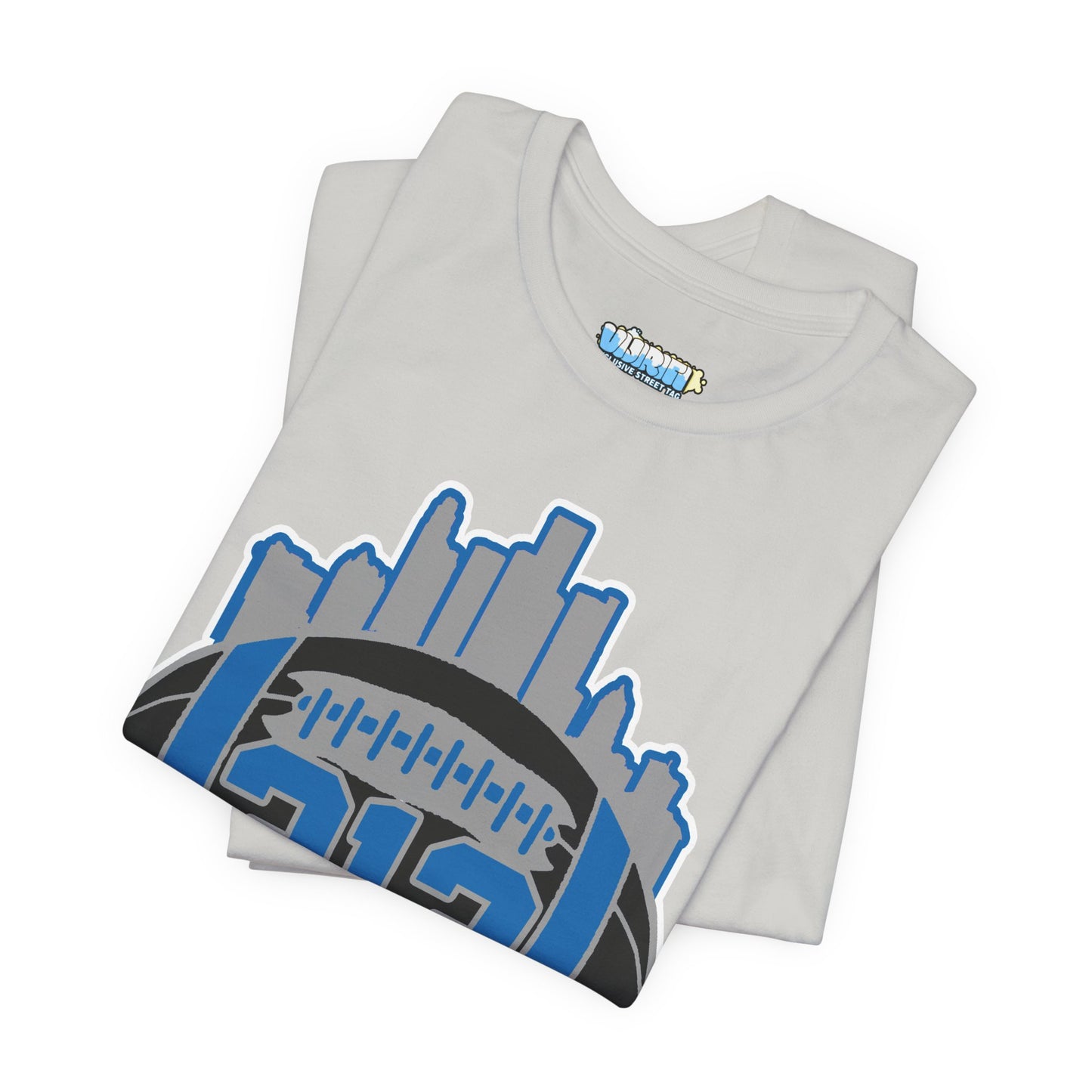 LION NEW COLORS DETROIT 313 FOOT BALL SHIRT