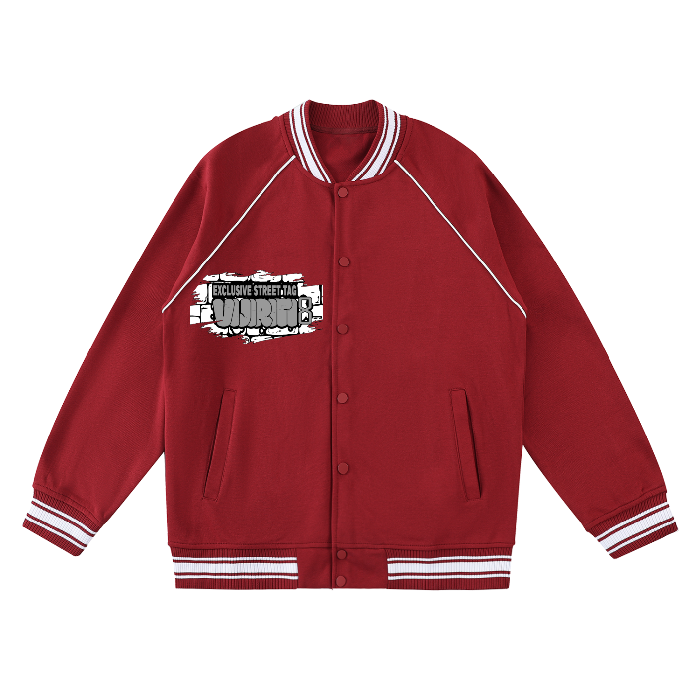 Vijiriti 8 Trim Raglan Varsity Jacket